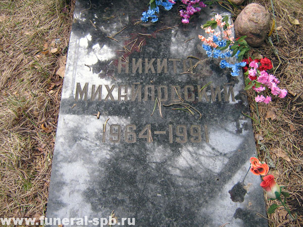 могила Н.В. Михайловского
