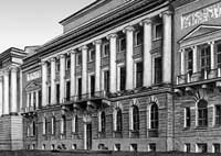 Бывший дом Лаваль ныне Центральный исторический архив в Ленинграде Перестроен по проекту Ж. Тома де Томона 1806-1810