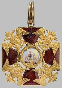 Знак ордена Св. Александра Невского