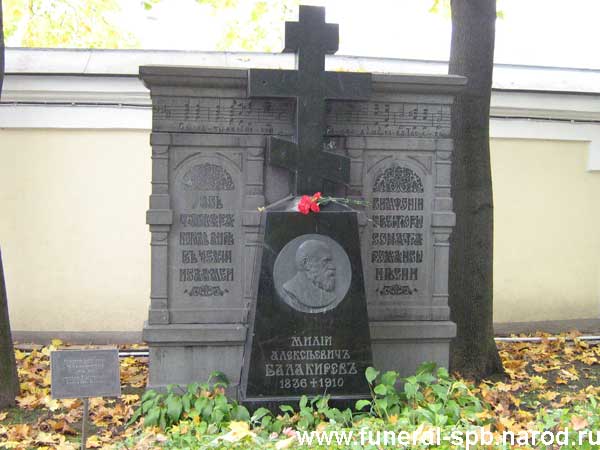 могила Балакирева М.А.