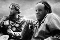 Н.К. Черкасов и С.М. Эйзенштеин на съемках Ивана Грозного