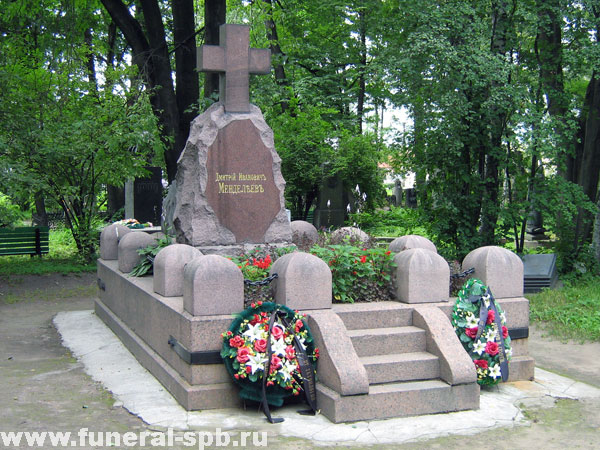 могила Д.И. Менделеева